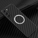 For Samsung Galaxy S24+ 5G Carbon Fiber Texture MagSafe Magnetic Phone Case(Black)