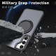 For Samsung Galaxy S24+ 5G 360-degree Rotating MagSafe Magnetic Holder Phone Case(Black)
