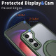 For Samsung Galaxy S24+ 5G 360-degree Rotating MagSafe Magnetic Holder Phone Case(Green)