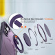 For Samsung Galaxy S24+ 5G 360-degree Rotating MagSafe Magnetic Holder Phone Case(Purple)