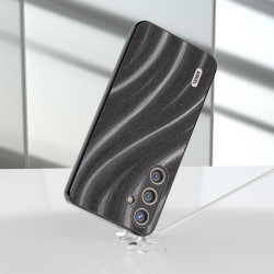 For Samsung Galaxy S24+ 5G ABEEL Galactic Pattern Protective Phone Case(Grey)