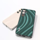 For Samsung Galaxy S24+ 5G ABEEL Galactic Pattern Protective Phone Case(Green)