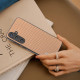 For Samsung Galaxy S24+ 5G ABEEL Carbon Fiber Texture Protective Phone Case(Gold)