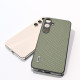 For Samsung Galaxy S24+ 5G ABEEL Carbon Fiber Texture Protective Phone Case(Green)