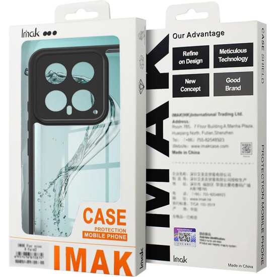 For Samsung Galaxy S24+ 5G imak UX-9A Series Four-corner Airbag Shockproof Phone Case