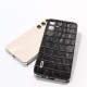 For Samsung Galaxy S24+ 5G ABEEL Crocodile Texture Genuine Leather Phone Case(Black)