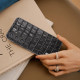 For Samsung Galaxy S24+ 5G ABEEL Crocodile Texture Genuine Leather Phone Case(Black)