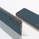 For Samsung Galaxy S24+ 5G ABEEL Genuine Leather + PC Litchi Texture Phone Case(Green)