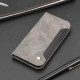 For Samsung Galaxy S24+ 5G Skin Feel Splicing Leather Phone Case(Grey)