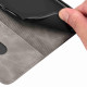 For Samsung Galaxy S24+ 5G Skin Feel Splicing Leather Phone Case(Grey)