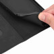 For Samsung Galaxy S24+ 5G Skin Feel Splicing Leather Phone Case(Black)