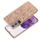 For Samsung Galaxy S24+ 5G Glitter Powder TPU Phone Case(Red)