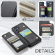 For Samsung Galaxy S24+ 5G CaseMe C22 PC+TPU Business Style RFID Anti-theft Leather Phone Case(Black)