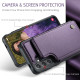 For Samsung Galaxy S24+ 5G CaseMe C22 PC+TPU Business Style RFID Anti-theft Leather Phone Case(Purple)