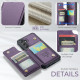 For Samsung Galaxy S24+ 5G CaseMe C22 PC+TPU Business Style RFID Anti-theft Leather Phone Case(Purple)
