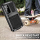 For Samsung Galaxy S24+ 5G R-JUST Life Waterproof Dustproof Shockproof Phone Case(Black)