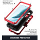 For Samsung Galaxy S24+ 5G R-JUST Life Waterproof Dustproof Shockproof Phone Case(Red)