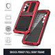 For Samsung Galaxy S24+ 5G R-JUST Life Waterproof Dustproof Shockproof Phone Case(Red)