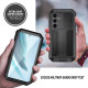 For Samsung Galaxy S24+ 5G R-JUST Sliding Camera Life Waterproof Holder Phone Case(Black)