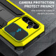 For Samsung Galaxy S24+ 5G R-JUST Sliding Camera Life Waterproof Holder Phone Case(Yellow)