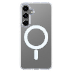 For Samsung Galaxy S24+ 5G MagSafe Clear Acrylic PC +TPU Phone Case(Transparent)