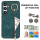 For Samsung Galaxy S24+ 5G Retro Ring and Zipper RFID Card Slot Phone Case(Green)