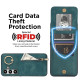 For Samsung Galaxy S24+ 5G Retro Ring and Zipper RFID Card Slot Phone Case(Green)