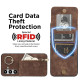 For Samsung Galaxy S24+ 5G Retro Ring and Zipper RFID Card Slot Phone Case(Brown)