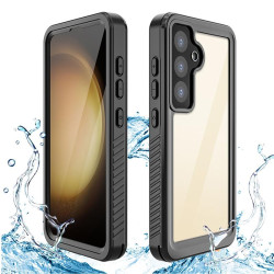 For Samsung Galaxy S24+ 5G RedPepper IP68 Waterproof Phone Case(Black)