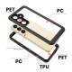 For Samsung Galaxy S24+ 5G RedPepper IP68 Waterproof Phone Case(Black)
