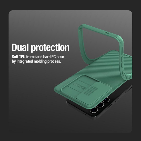 For Samsung Galaxy S24+ 5G NILLKIN CamShield Pro Magnetic Magsafe Phone Case(Green)