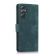 For Samsung Galaxy S24+ / S25+ 5G Orchid Butterfly Embossed Leather Phone Case(Green)