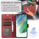 For Samsung Galaxy S24+ / S25+ 5G Orchid Butterfly Embossed Leather Phone Case(Red)
