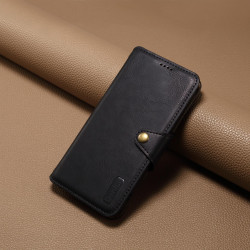 For Samsung Galaxy S24+ 5G Denior Cowhide Texture Wallet Style Leather Phone Case(Black)