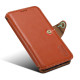 For Samsung Galaxy S24+ 5G Denior Cowhide Texture Wallet Style Leather Phone Case(Brown)