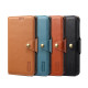 For Samsung Galaxy S24+ 5G Denior Cowhide Texture Wallet Style Leather Phone Case(Brown)