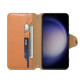 For Samsung Galaxy S24+ 5G Denior Cowhide Texture Wallet Style Leather Phone Case(Khaki)