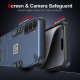 For Samsung Galaxy S23 5G 2 in 1 Shockproof Phone Case(Blue)