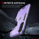 For Samsung Galaxy S23 5G 2 in 1 Shockproof Phone Case(Purple)