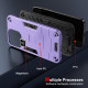 For Samsung Galaxy S23 5G 2 in 1 Shockproof Phone Case(Purple)