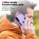For Samsung Galaxy S23 5G 2 in 1 Shockproof Phone Case(Purple)