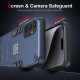 For Samsung Galaxy S24+ 5G 2 in 1 Shockproof Phone Case(Blue)