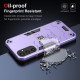 For Samsung Galaxy S24+ 5G 2 in 1 Shockproof Phone Case(Purple)