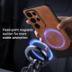 For Samsung Galaxy S24+ 5G SULADA Stitching Leather MagSafe Magnetic Phone Case(Grey)