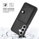 For Samsung Galaxy S24+ 5G Shockproof Leather Phone Case with Card Holder(Black)
