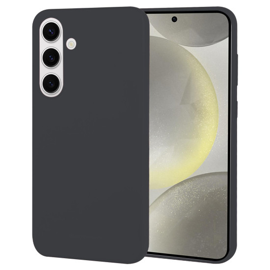 For Samsung Galaxy S24+ 5G GOOSPERY SOFT FEELING Liquid TPU Soft Phone Case(Black)
