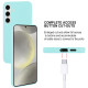 For Samsung Galaxy S24+ 5G GOOSPERY SOFT FEELING Liquid TPU Soft Phone Case(Mint Green)