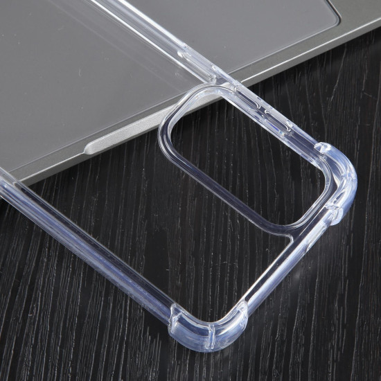 For Samsung Galaxy S24+ 5G MERCURY GOOSPERY SUPER Four-Corner Shockproof TPU Phone Case(Transparent)