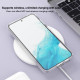 For Samsung Galaxy S23+ 5G Terminator Style Glitter Powder MagSafe Magnetic Phone Case(White)