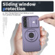 For Samsung Galaxy S23 5G Camshield MagSafe Ring Holder Armor Phone Case(Puple)